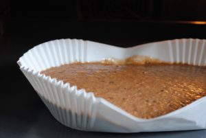 Banan/peanut kage 