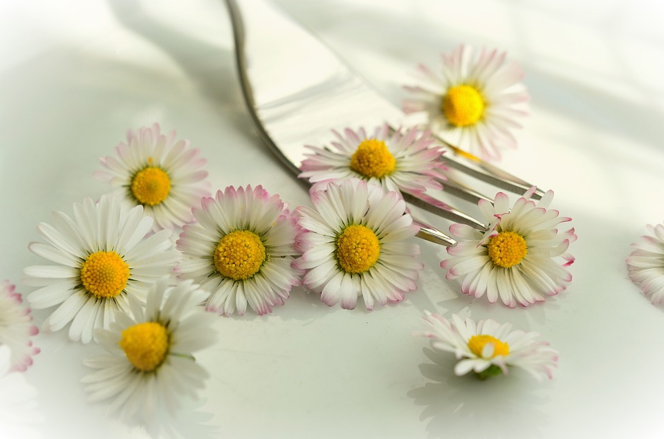 Spiselige blomster - pynt din mad